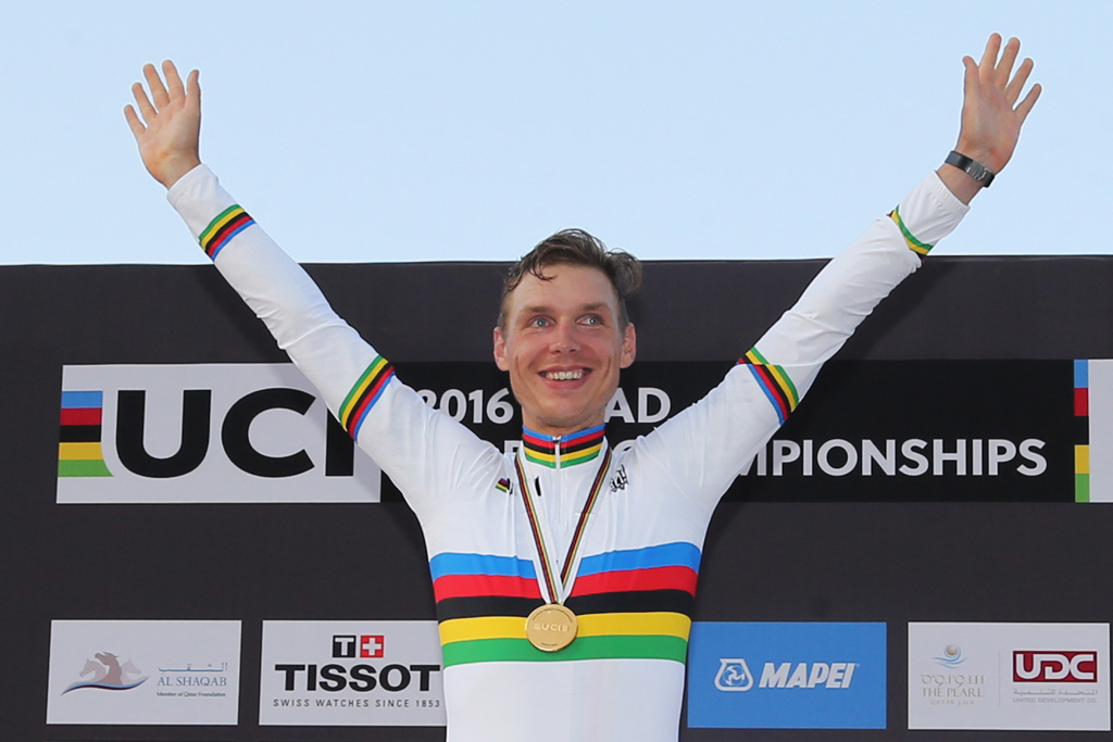 Tony Martin zum vierten Mal Zeitfahr-Weltmeister