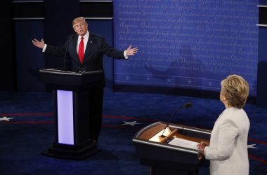 Dritte Fernsehdebatte von Hillary Clinton und Donald Trump