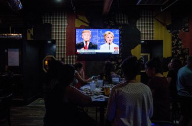 Dritte Fernsehdebatte von Hillary Clinton und Donald Trump