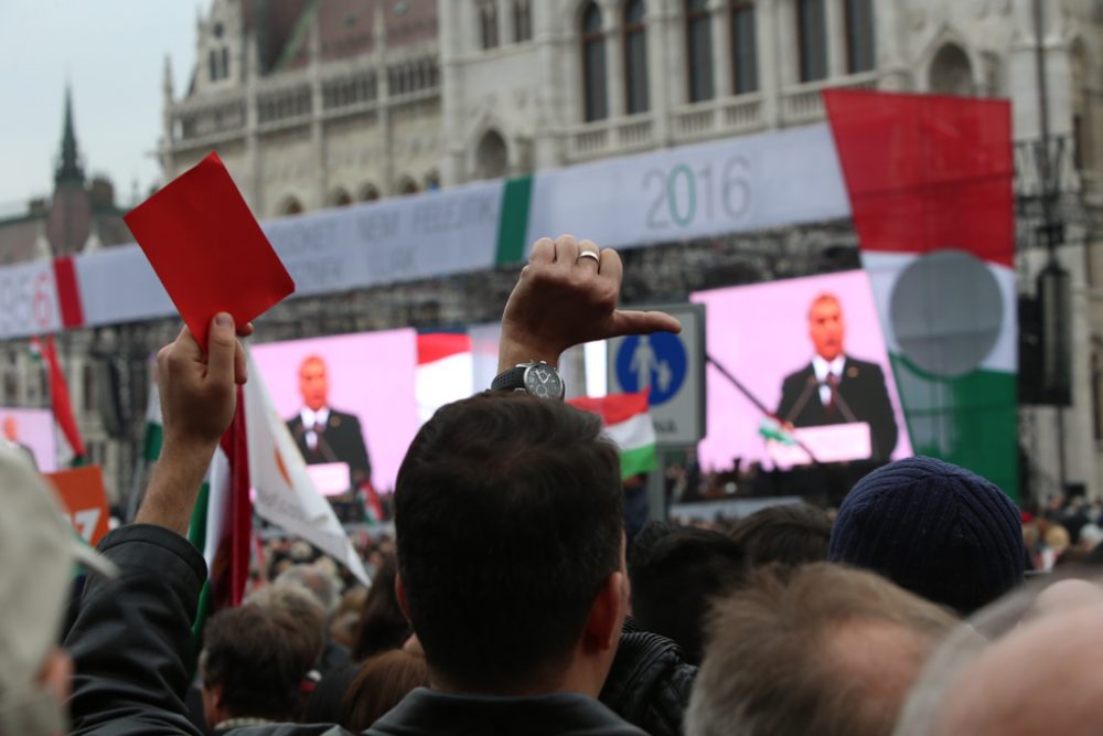 Ungarn gedenkt des anti-sowjetischen Aufstands 1956 - Viele Pfiffe für Orban