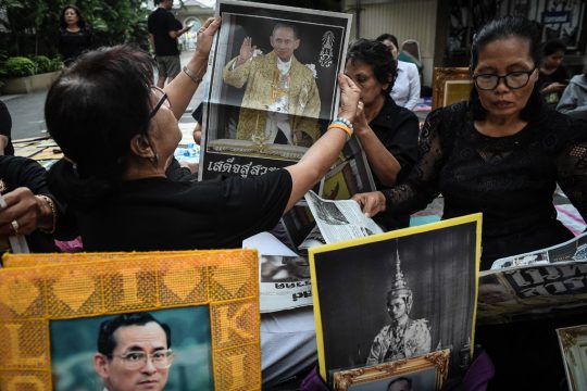 Thailand trauert nach dem Tod von König Bhumibol