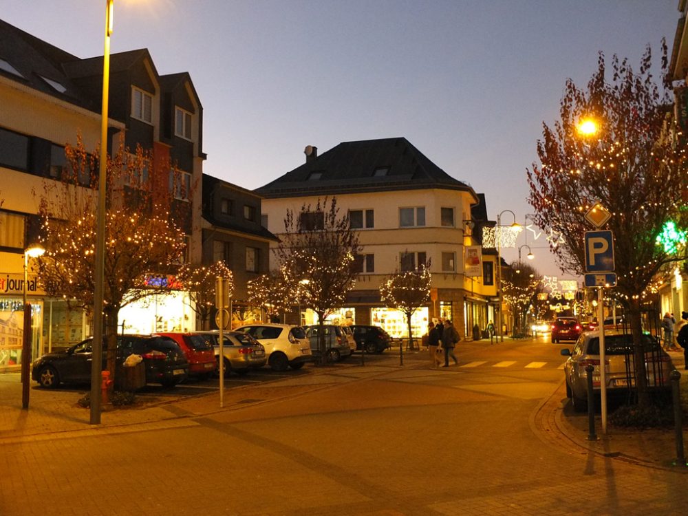 Weihnachtsbeleuchtung in St. Vith (Stephan Pesch/BRF)