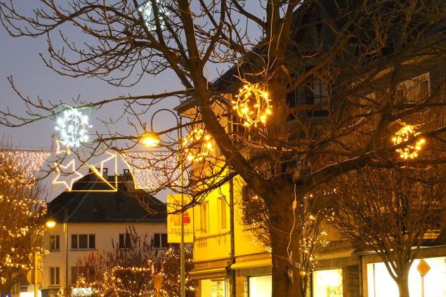 Neue Weihnachtsbeleuchtung in St. Vith