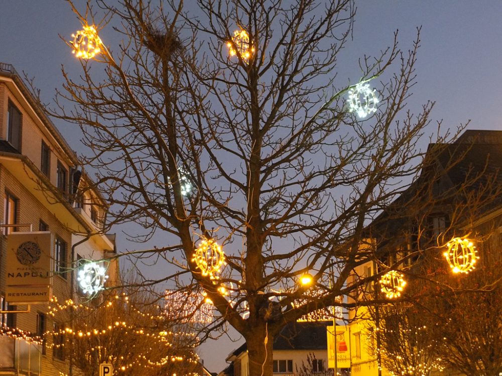 Neue Weihnachtsbeleuchtung in St. Vith