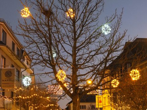 Neue Weihnachtsbeleuchtung in St. Vith