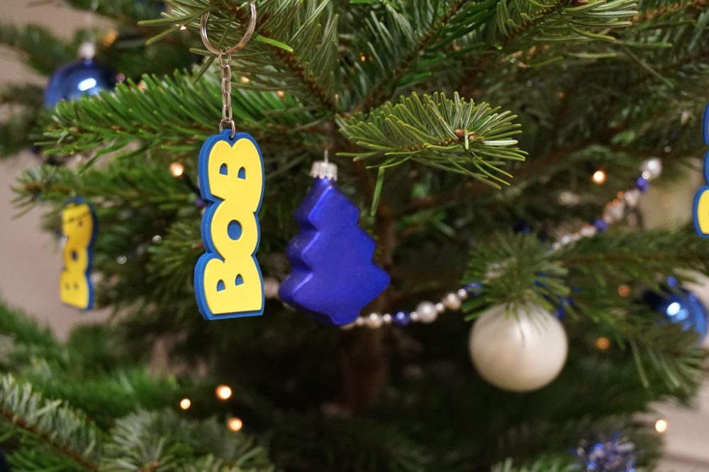 Originelle Weihnachtsbaum-Deko: Bob-Anhänger