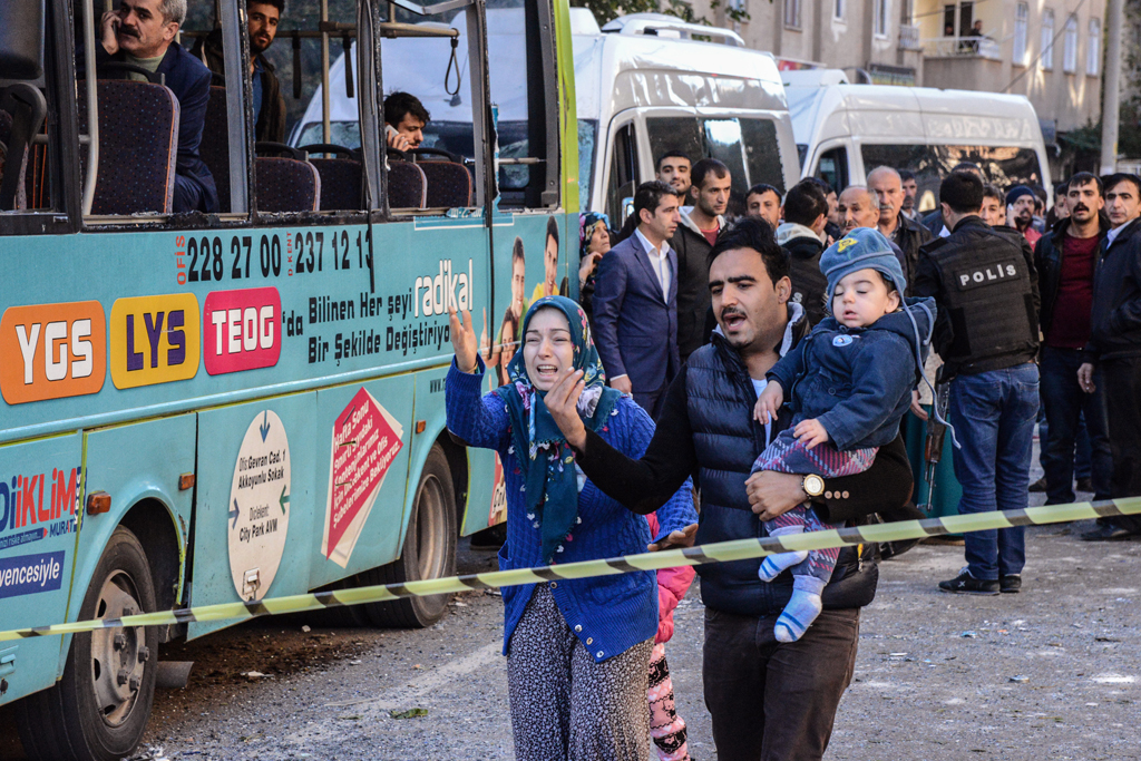 Anschlag in der Kurdenmetropole Diyarbakir (4. November 2016)