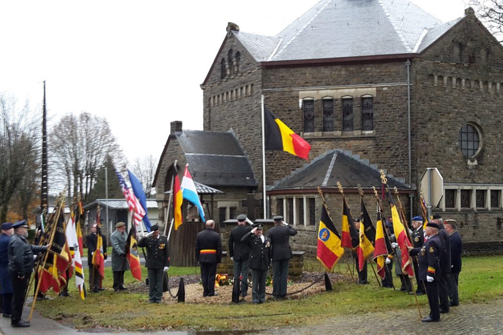 Empfang im Militärlager Elsenborn