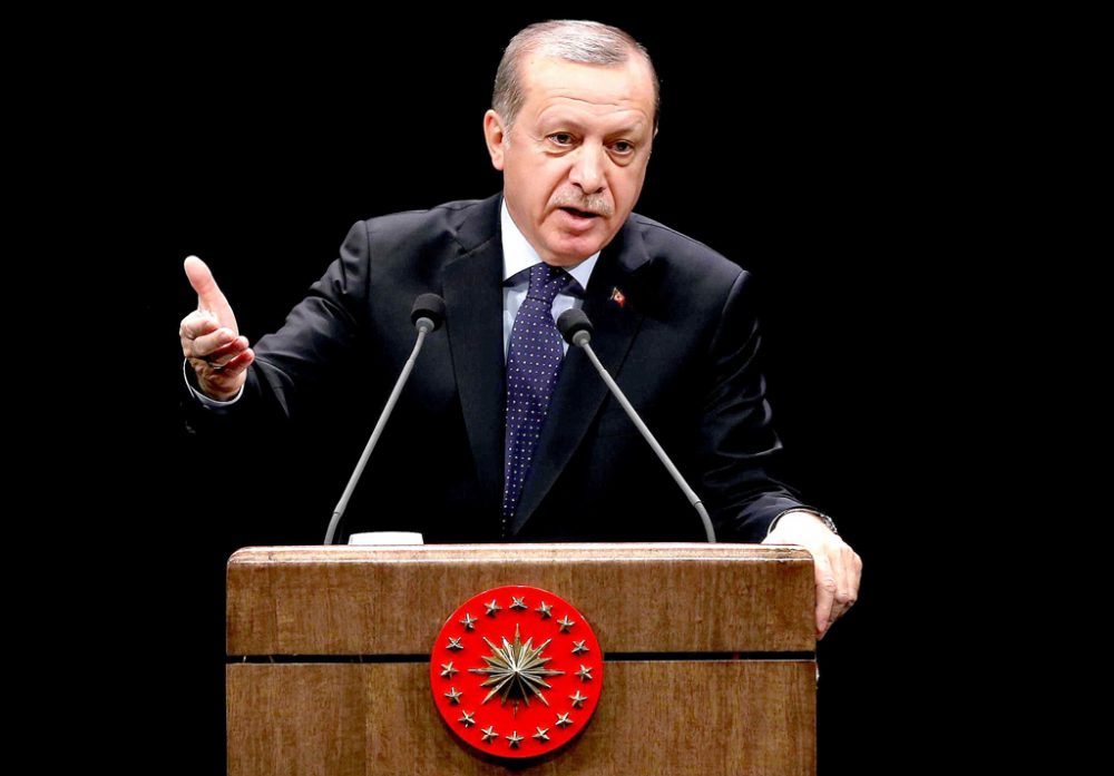 Der türkische Präsident Erdogan