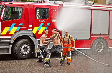 Bild aus dem Eupener Feuerwehrkalender (Foto: Bexpix Photography by Rebecca Brouwers)