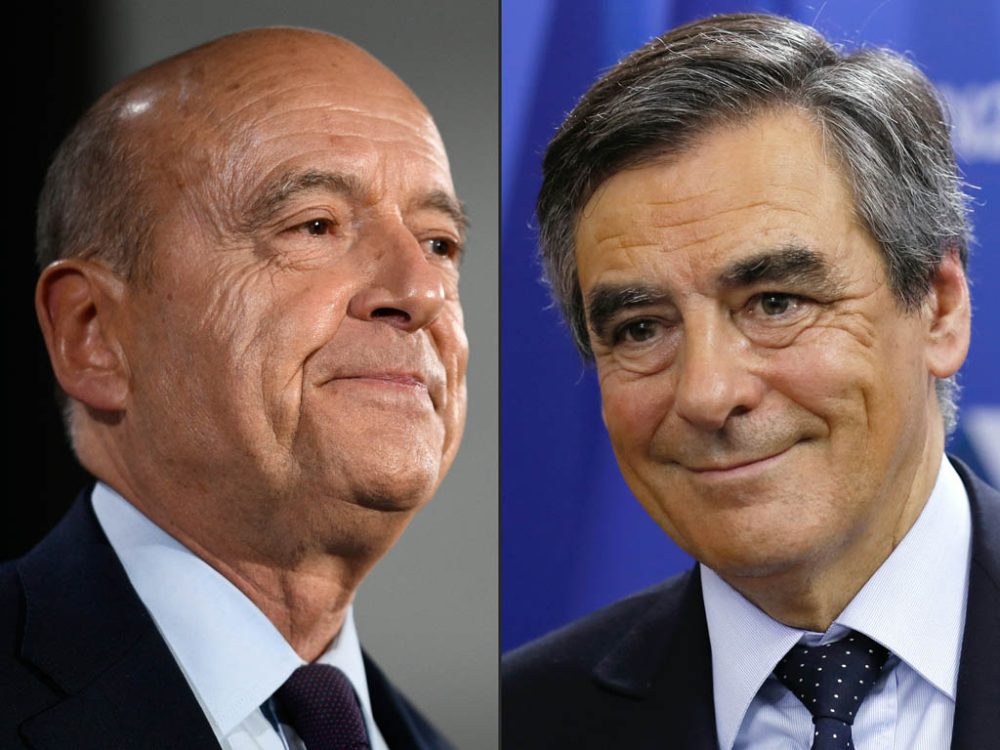 Alain Juppé und François Fillon