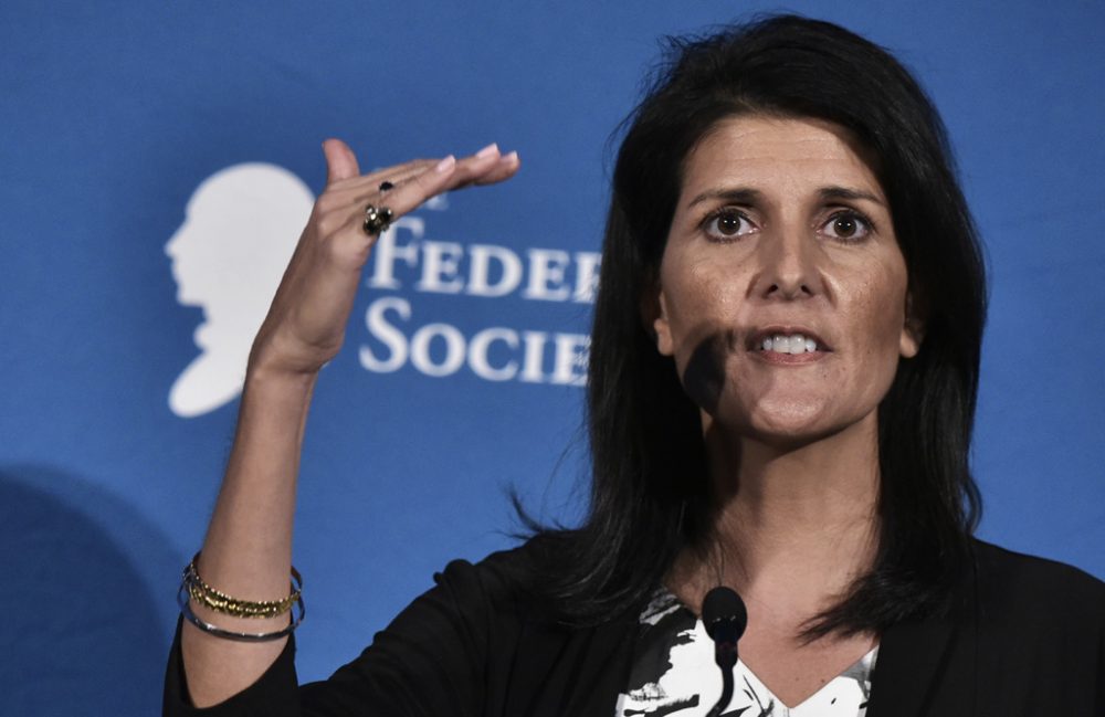 Nikki Haley soll US-Botschafterin für die Vereinten Nationen werden