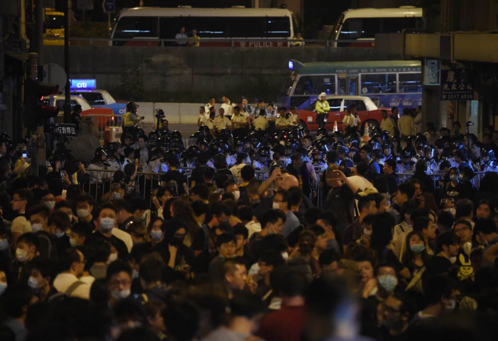 Protest in Hong Kong