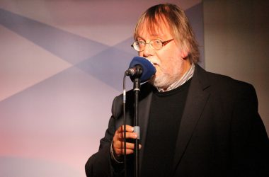 BRF-Musikredakteur Hans Reul bei der BRF-Liedernacht 2016