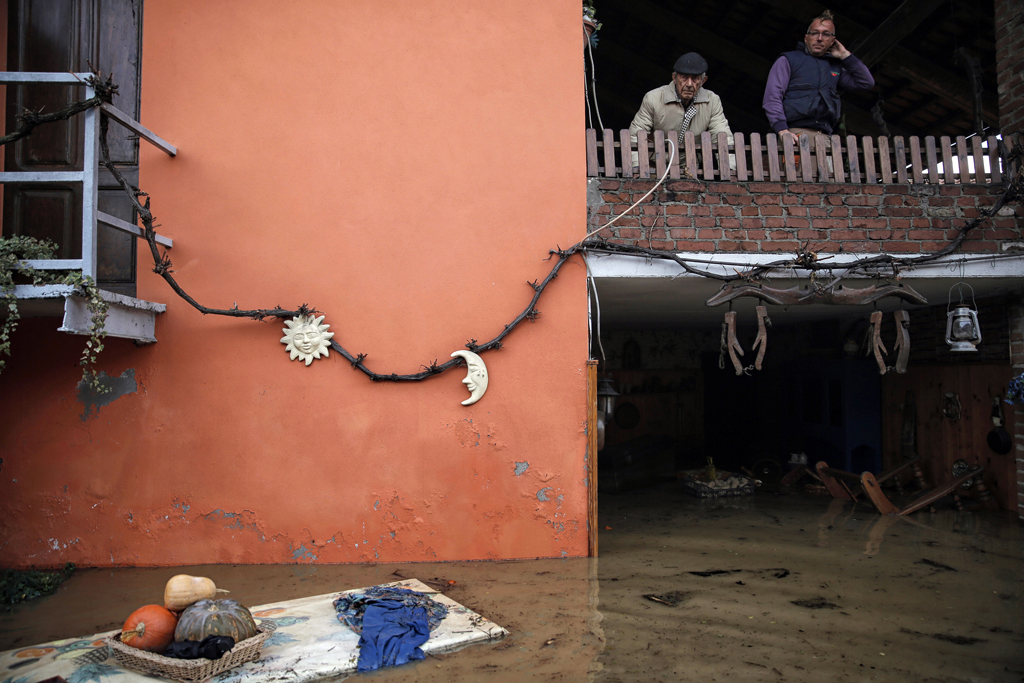 Hochwasser in Piemont: Entwarnung gibt es für die Region noch nicht
