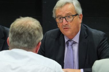 Die Milchbauern treffen Jean-Claude Juncker