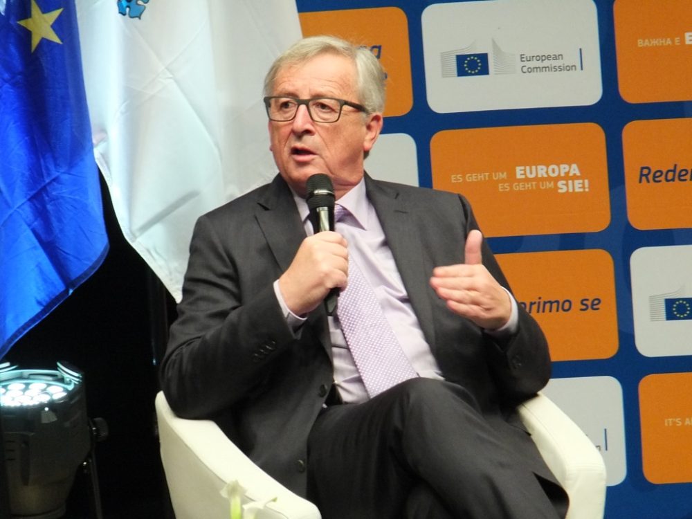 Bürgerdialog: Jean-Claude Juncker in St. Vith