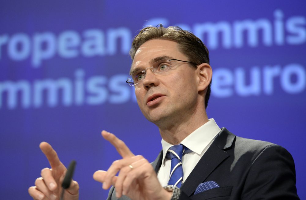 Kommissions-Vizepräsident Jyrki Katainen am Mittwoch in Brüssel