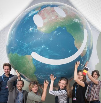 Vertreter belgischer NGOs in Marrakesch