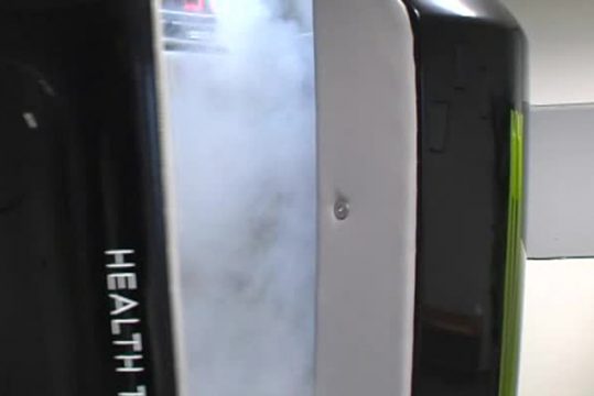 Kryotherapie mit "Kryojet" in Malmedy