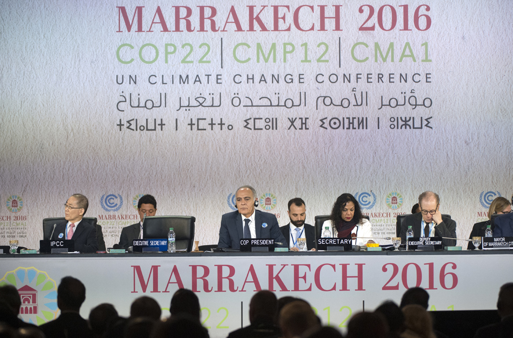 Klimakonferenz in Marrakesch