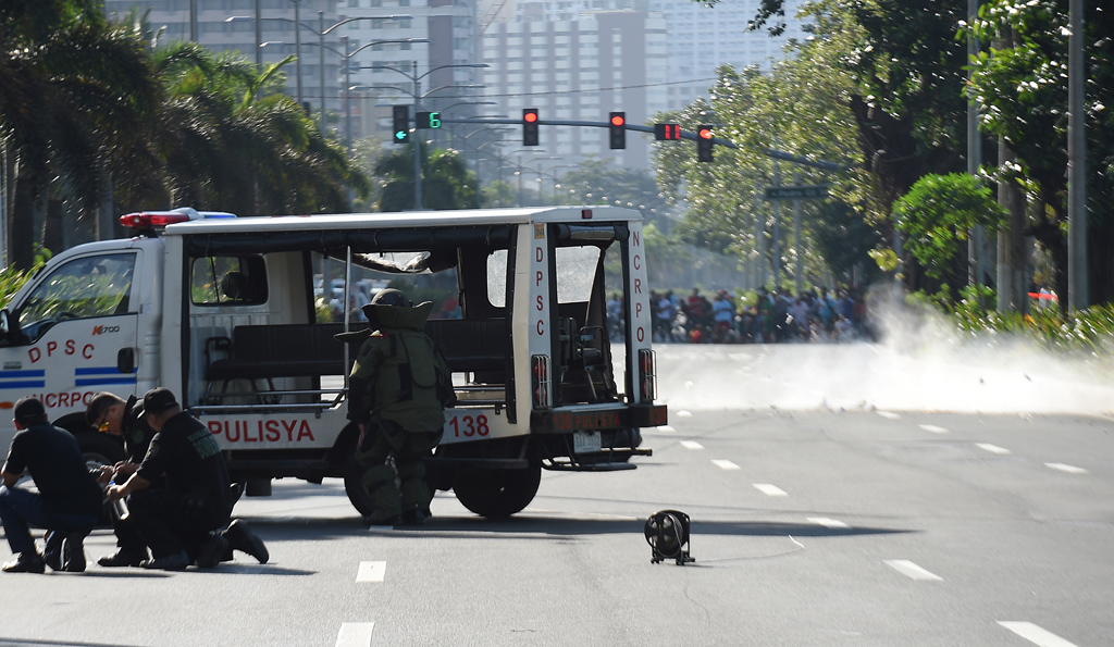 Philippinen: Polizei entschärft Bombe nahe der US-Botschaft