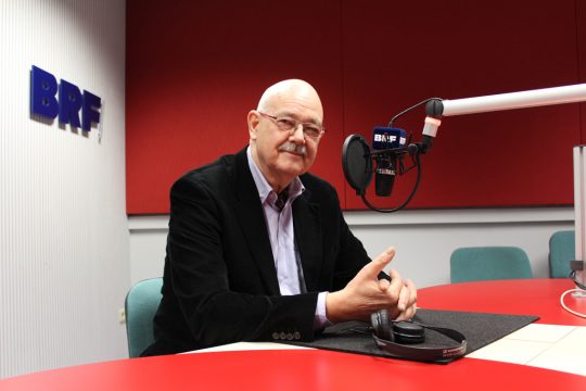 Fernsehjournalist Rolf-Dieter Krause zu Gast im BRF-Studio