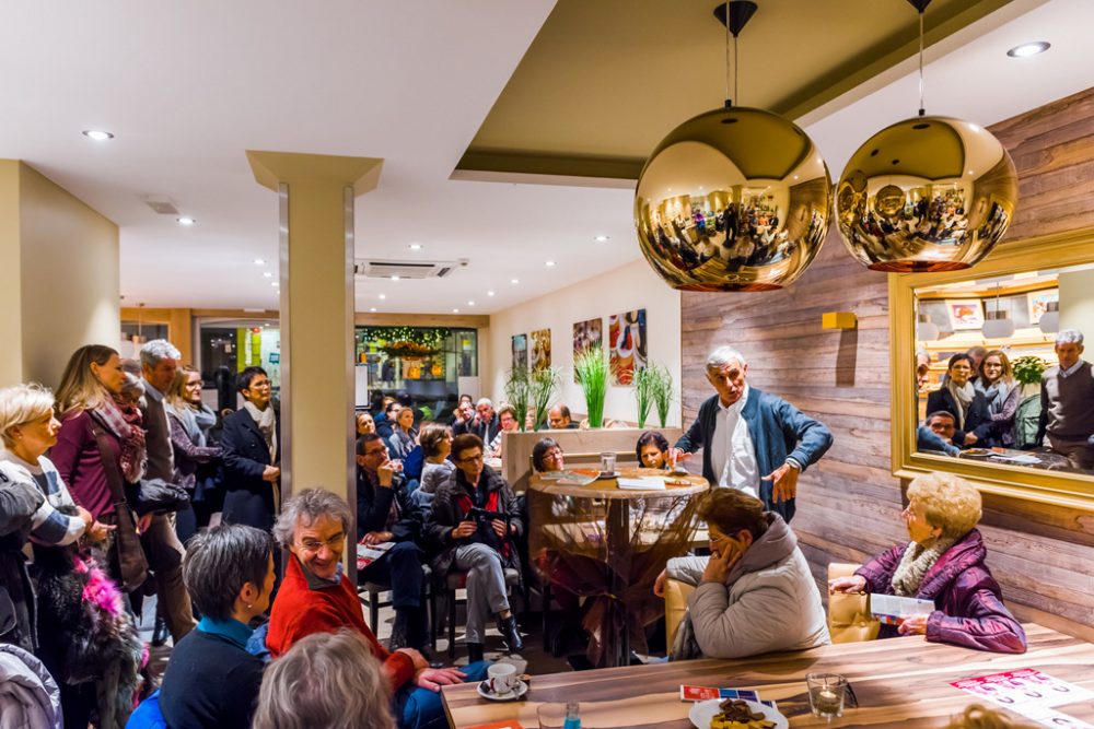 Seitenstrasse 2016 - Lesung in der Bäckerei Kockartz (Bild: Thorsten Giesen)