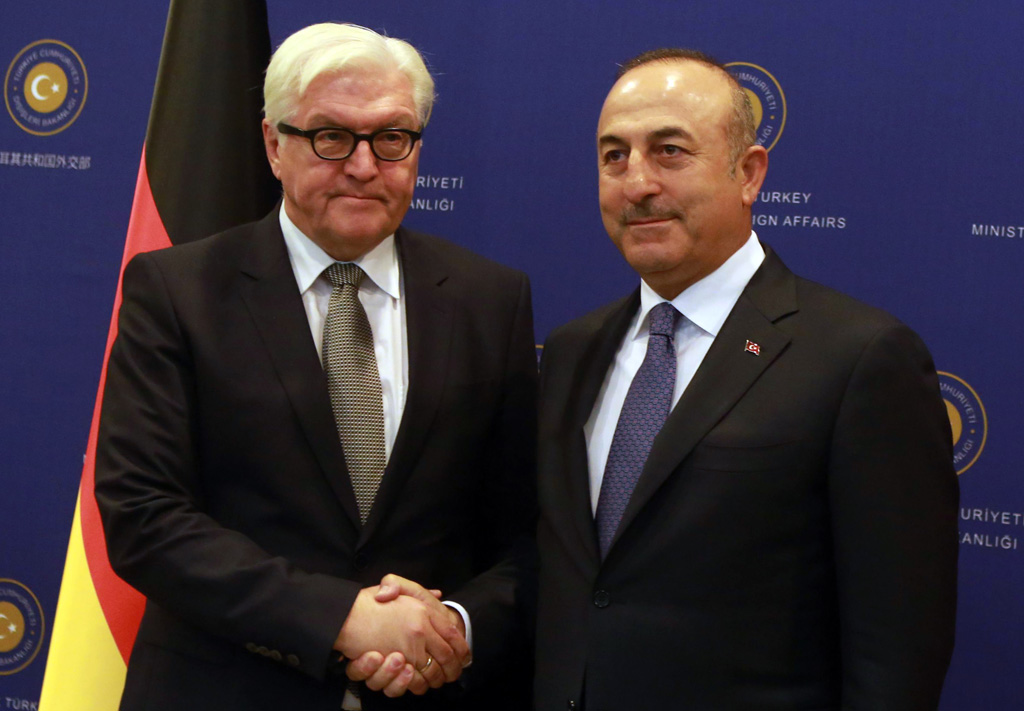 Der deutsche Bundesaußenminister Frank-Walter Steinmeier zu Besuch in Ankara