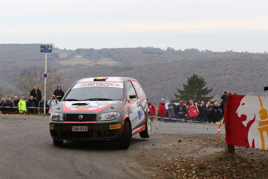 Stephan Hermann bei der Rallye du Condroz