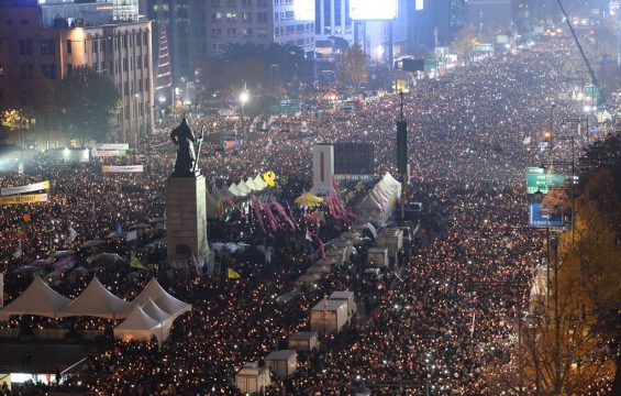 Proteste in Seoul dauern an