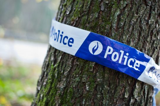 Absperrband der Polizei