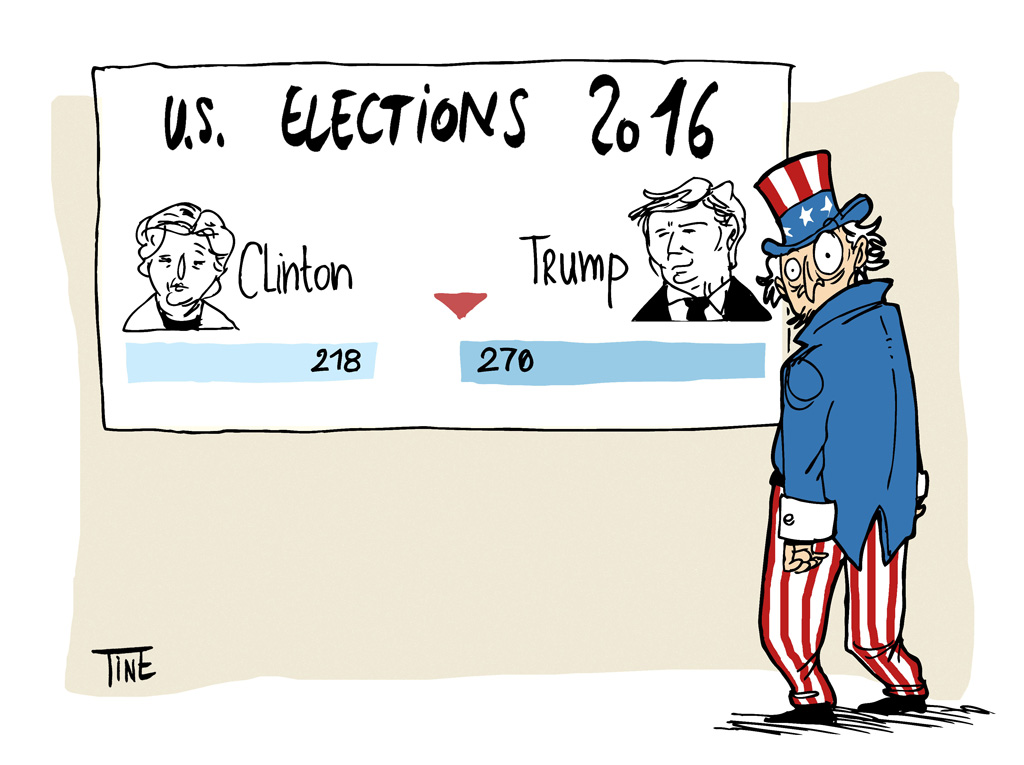 Tine: Nach der US-Wahl 2016