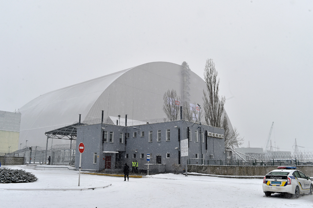 AKW Tschernobyl hat eine neue Schutzhülle