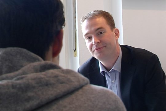 Fabian Tasset ist Vormund für unbegleitete minderjährige Flüchtlinge