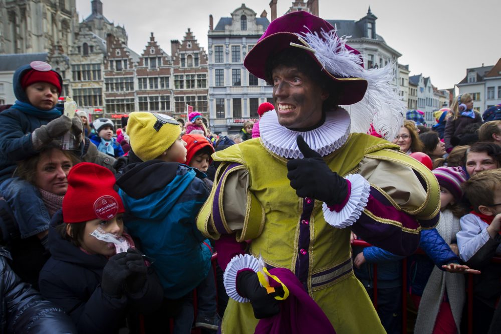 Der Zwarte Piet in Antwerpen (November 2016)