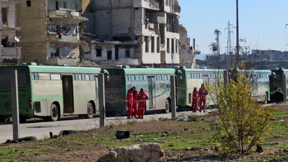 Ost-Aleppo: Die Evakuierung ist angelaufen