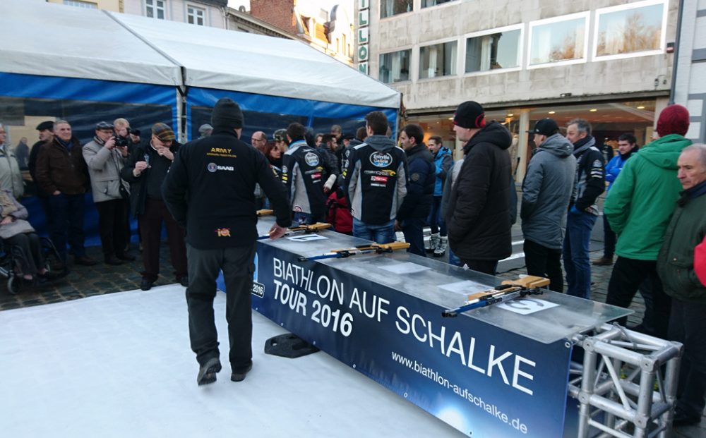 Biathlon auf Schalke - Tour 2016