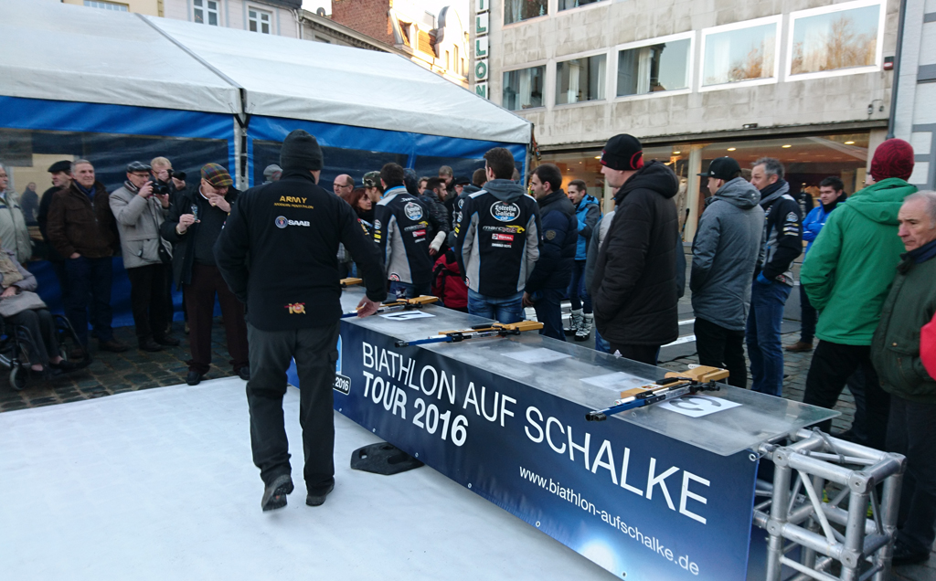 Biathlon auf Schalke - Tour 2016