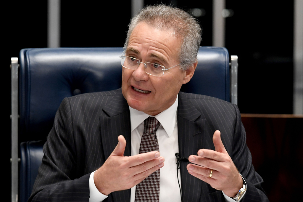 Senatspräsident Renan Calheiros ist suspendiert worden