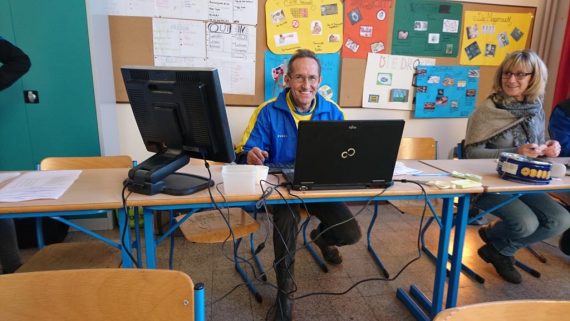 Crosslauf in Kelmis (4. Dezember 2016): Der Hauptverantwortliche Joseph Boursie