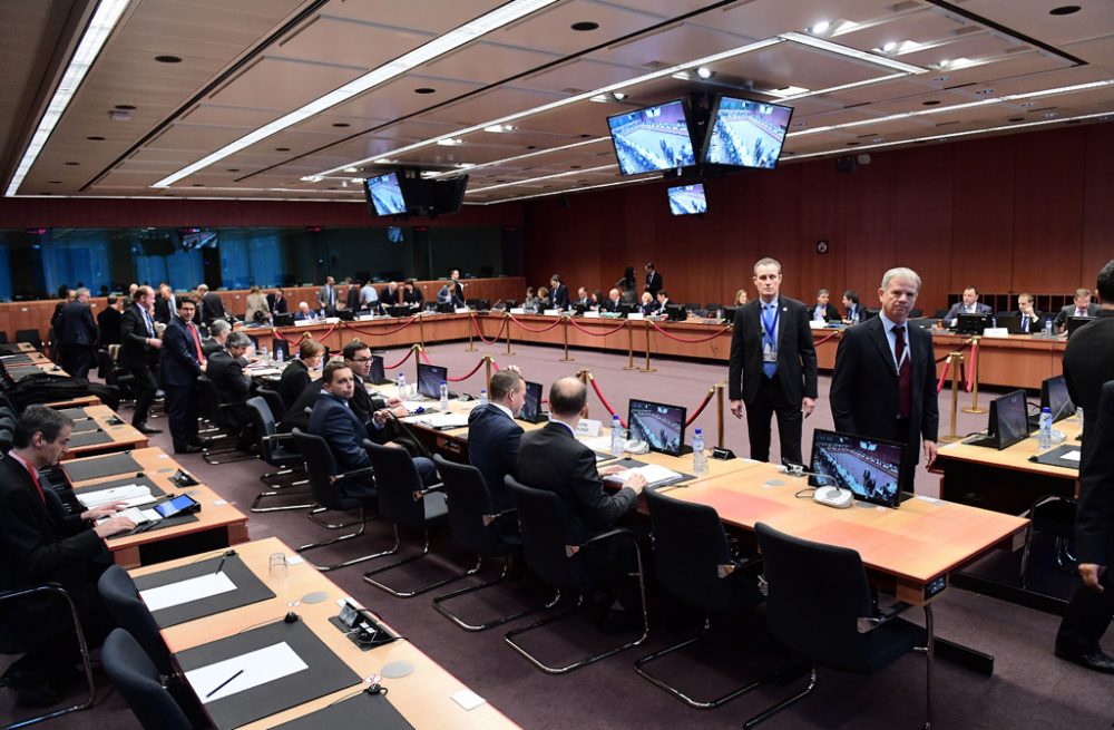 Treffen der Eurogruppe am Montag in Brüssel