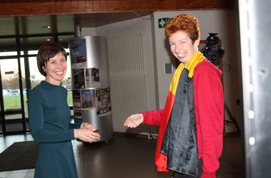 Ronja Fell zu Besuch im BRF-Funkhaus: Bei den Euroskills 2016 holte sie die Goldmedaille
