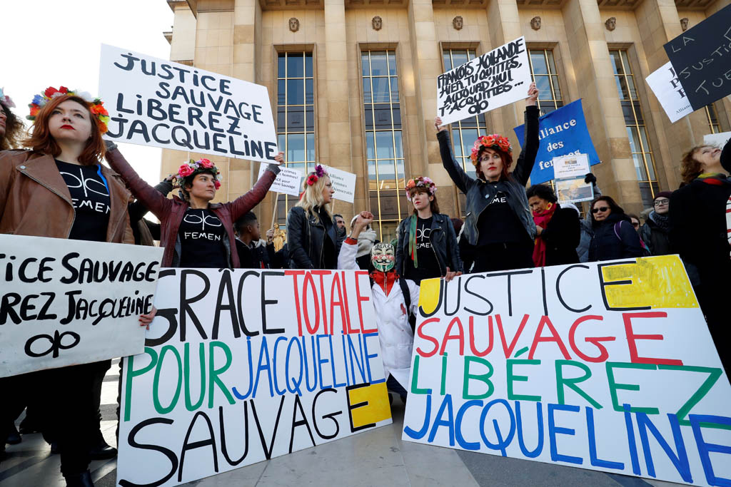 Proteste für die Freilassung von Jacqueline Sauvage