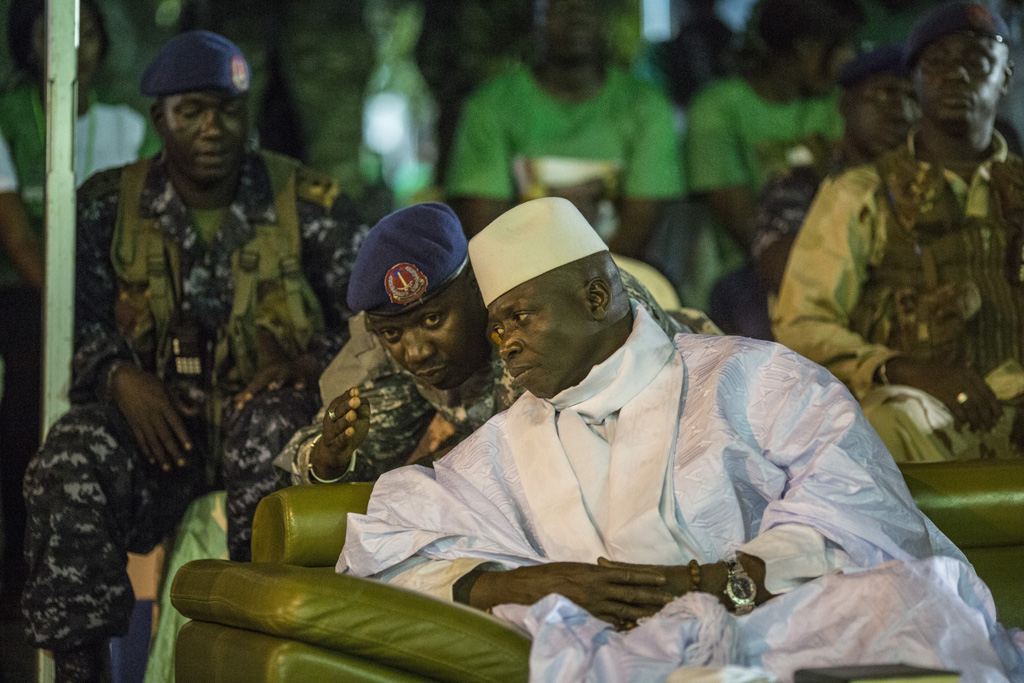 Yahya Jammeh (Bild vom 29.11.)