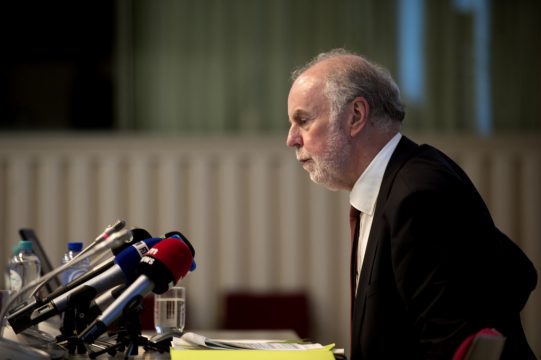 Pressekonferenz mit Nationalbankchef Jan Smets am Freitag in Brüssel