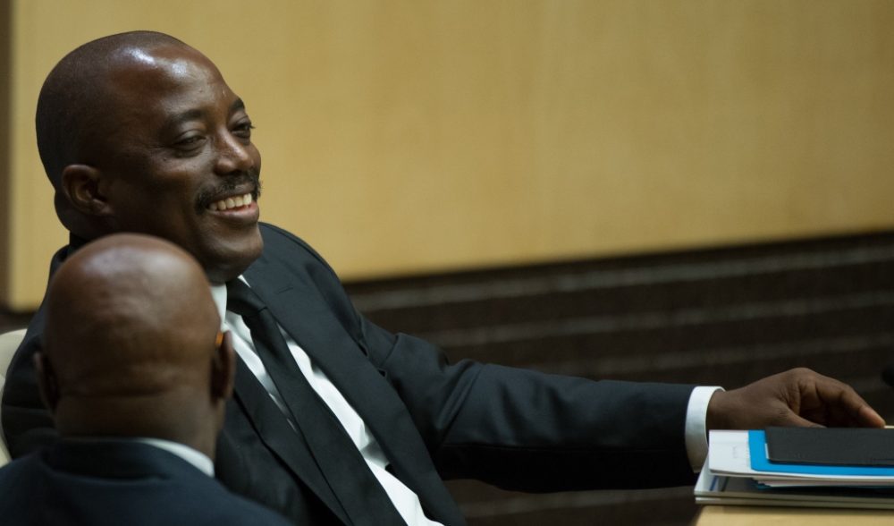 Kongos Präsident Josef Kabila (2014)