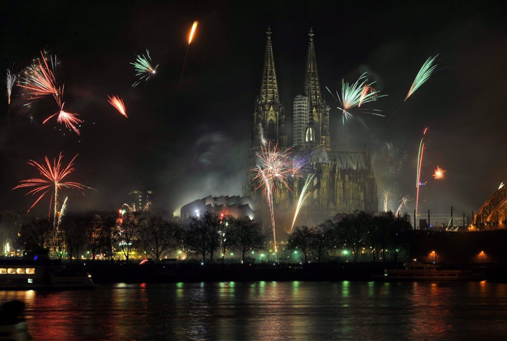 Silvesternacht in Köln (Archivbild: Henning Kaiser/EPA)