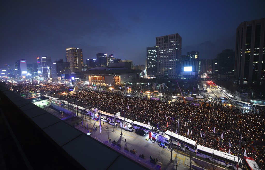 Proteste in Südkorea