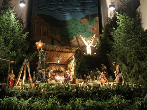 Die Krippe in der Kapelle Garnstock (2016)